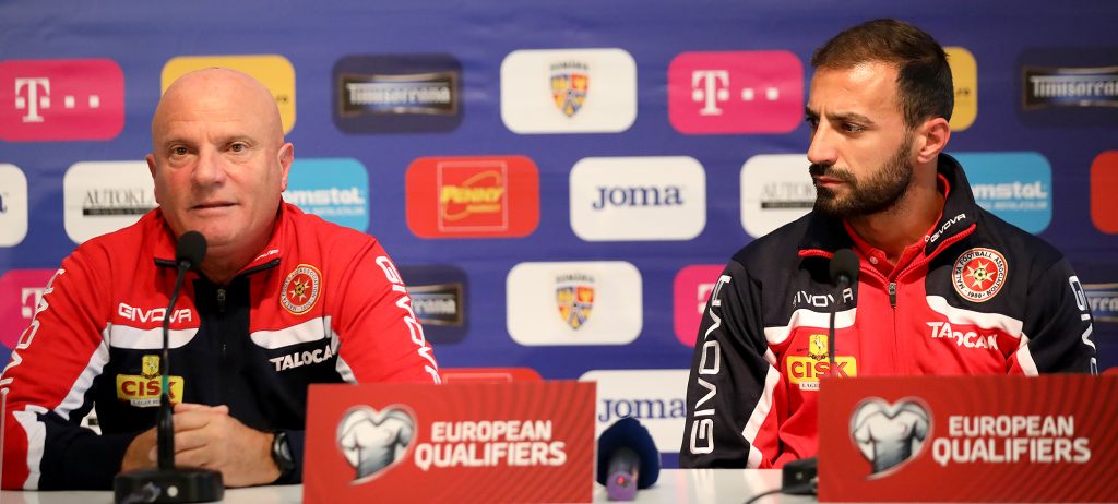 Romania vs Malta MD-1 Photo: Copyright © domenic aquilina/MFA