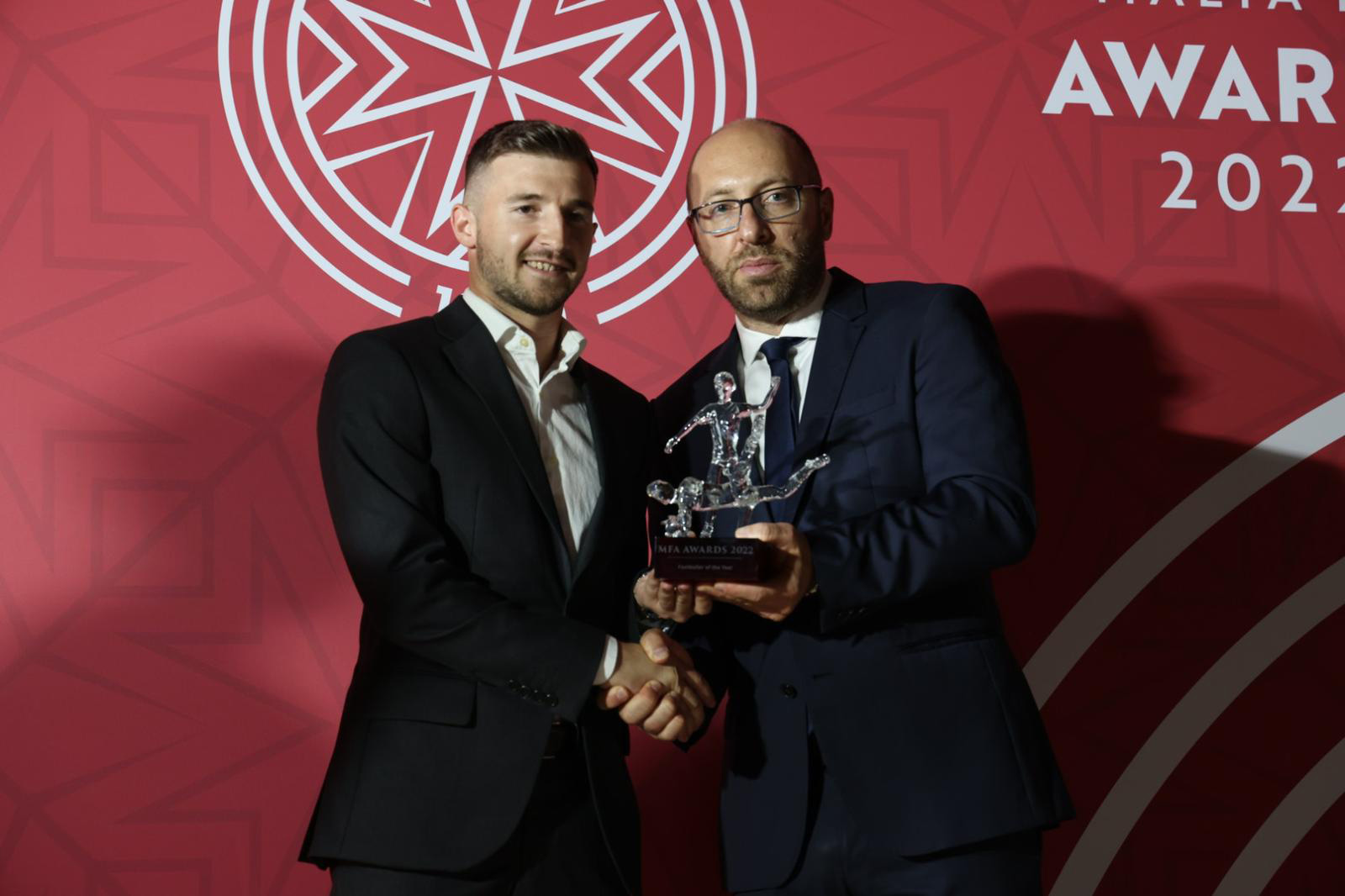 Jurgen Degabriele claims 2021/22 Footballer of the Year award
