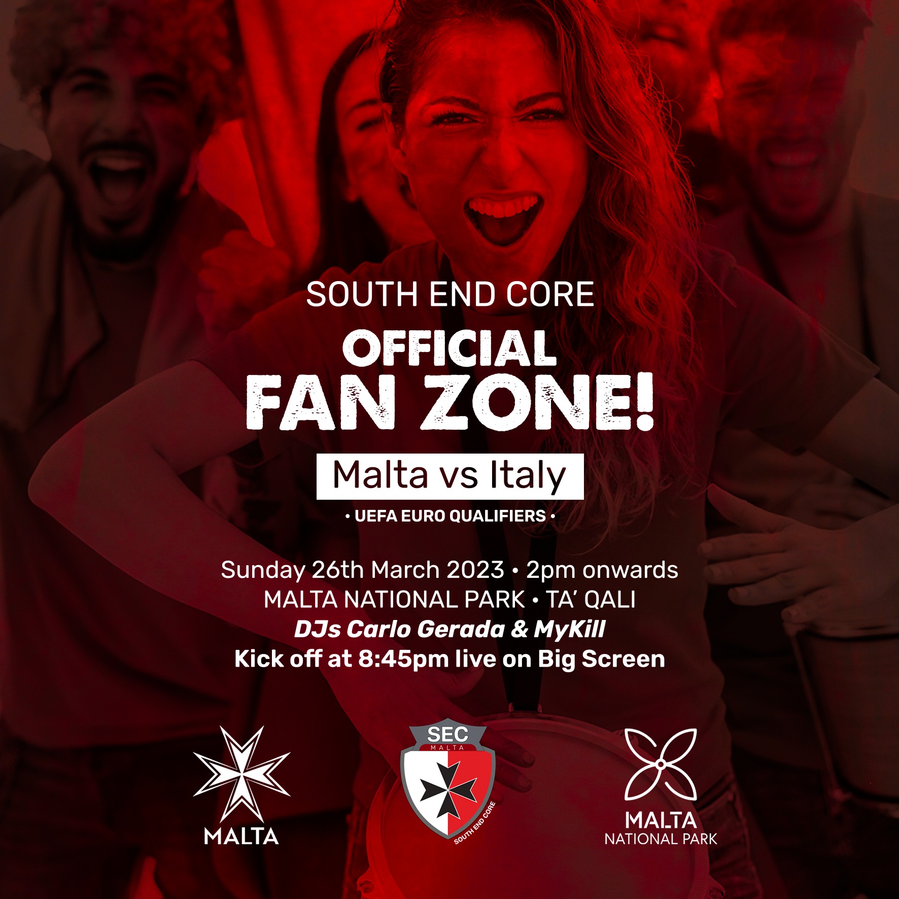 Malta Fan Zone by South End Core