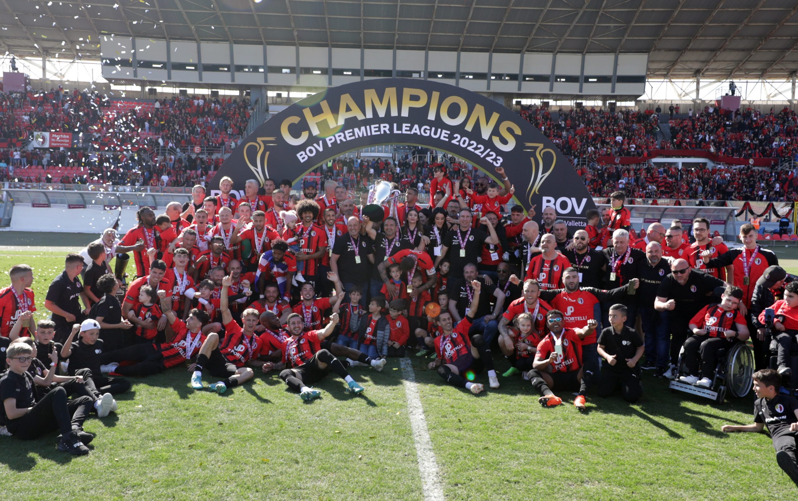 Hamrun Spartans crowned champions for ninth time